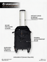 Preowned Vanguard Heralder 51T Rolling Backpack - Image 2