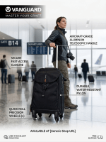 Preowned Vanguard Heralder 51T Rolling Backpack - Image 4